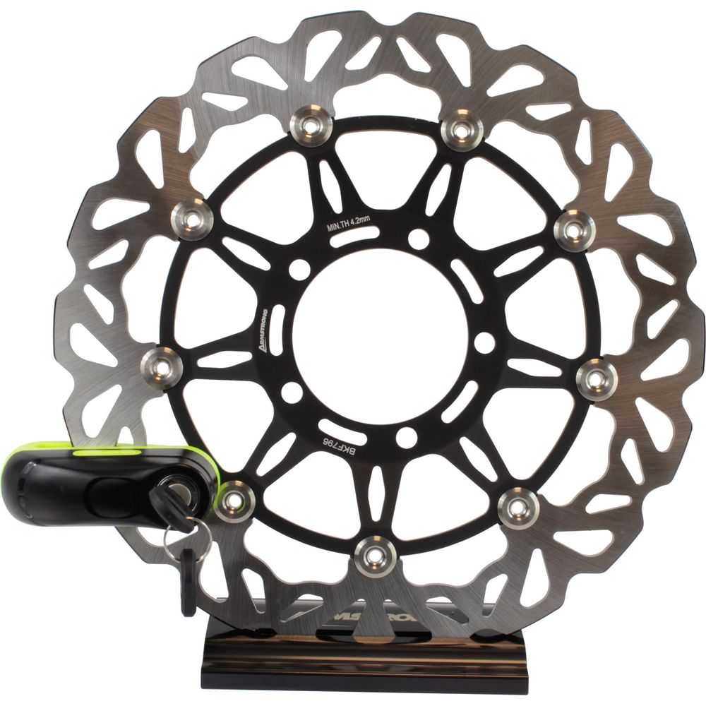 Mammoth Security Rogue Disc Lock Yellow