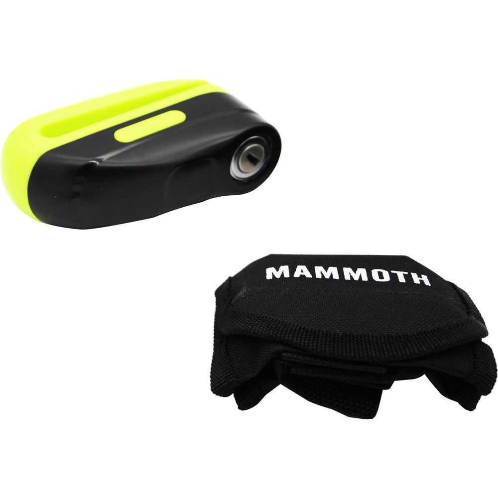 Mammoth Security Rogue Disc Lock Yellow