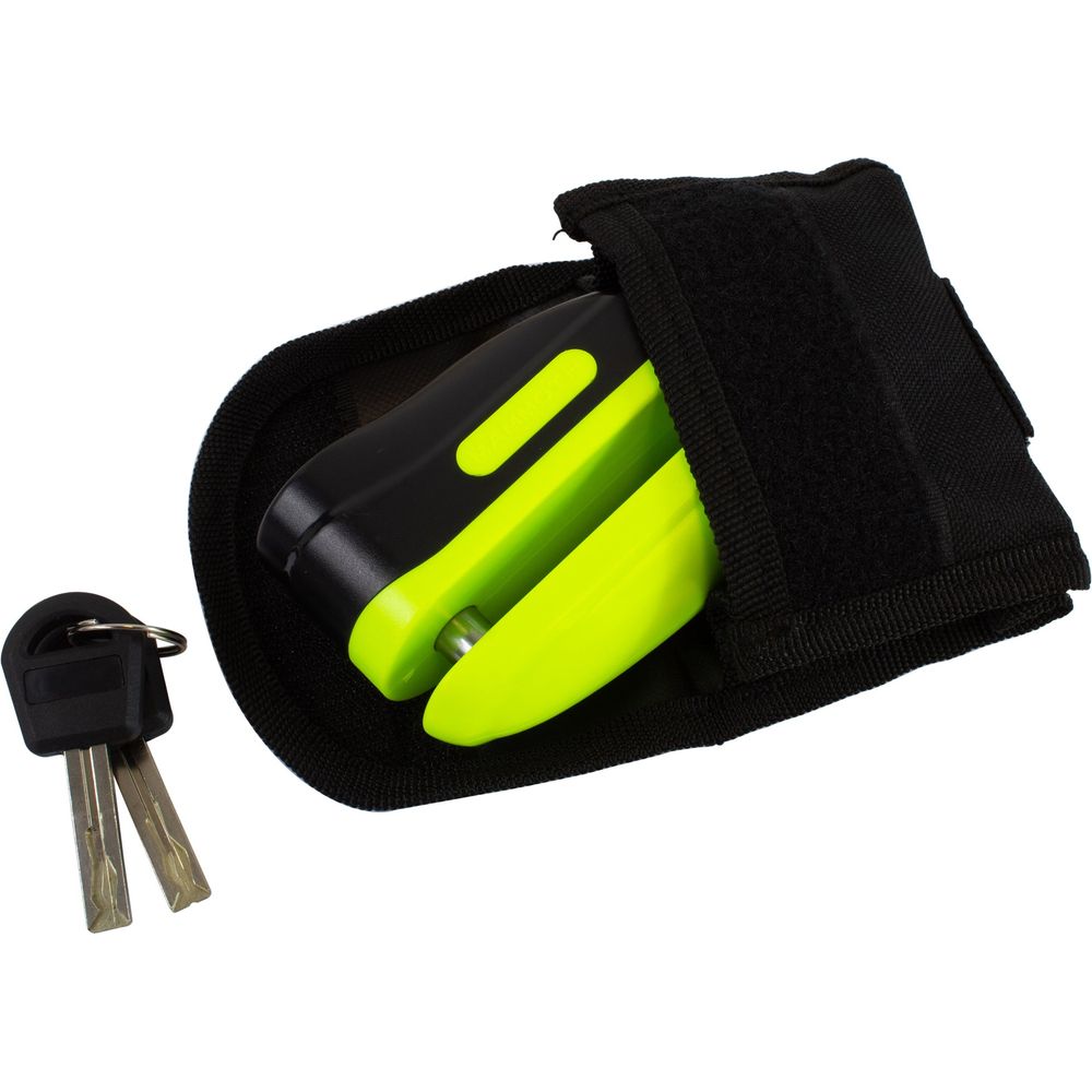 Mammoth Security Rogue Disc Lock Yellow