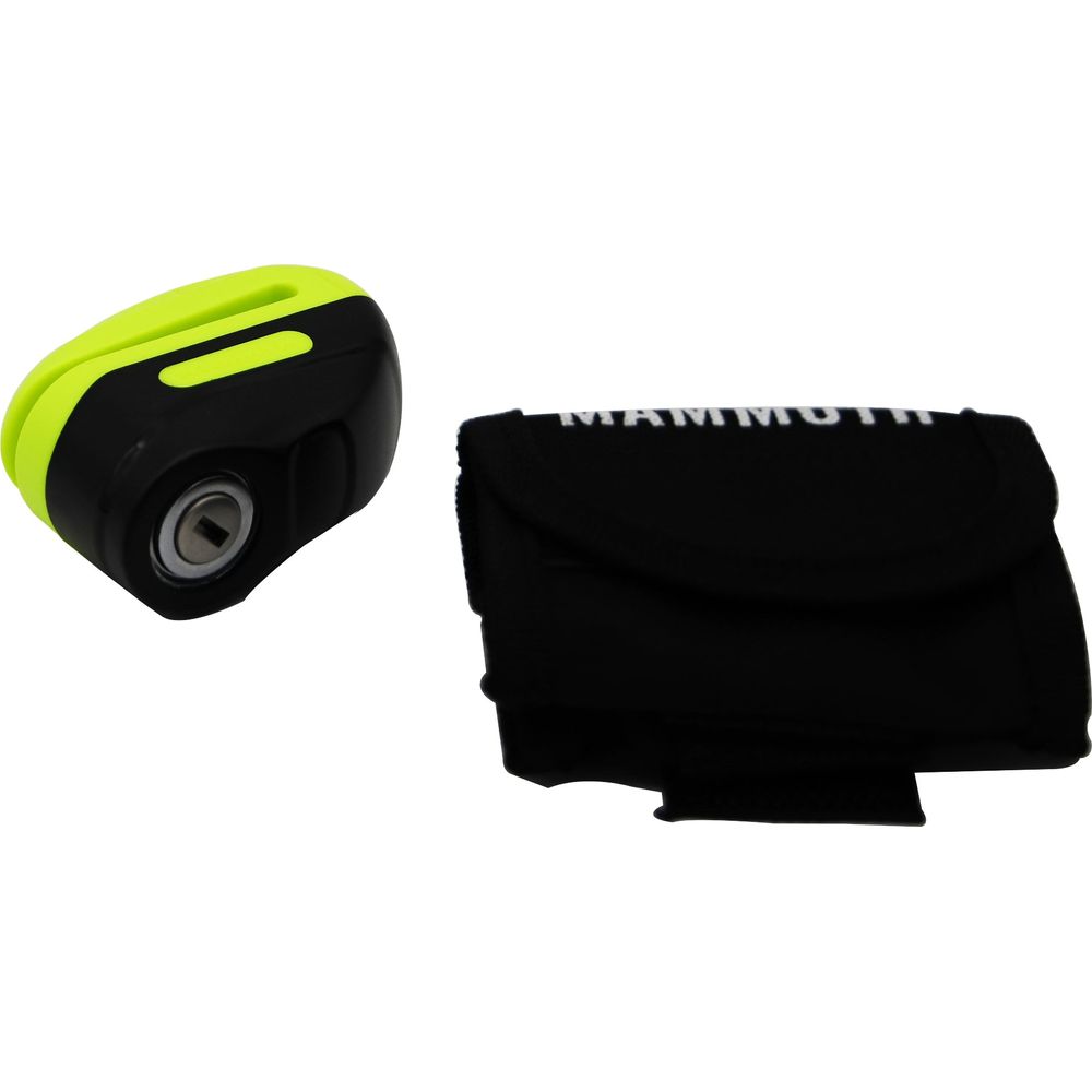 Mammoth Security Rogue Disc Lock Yellow