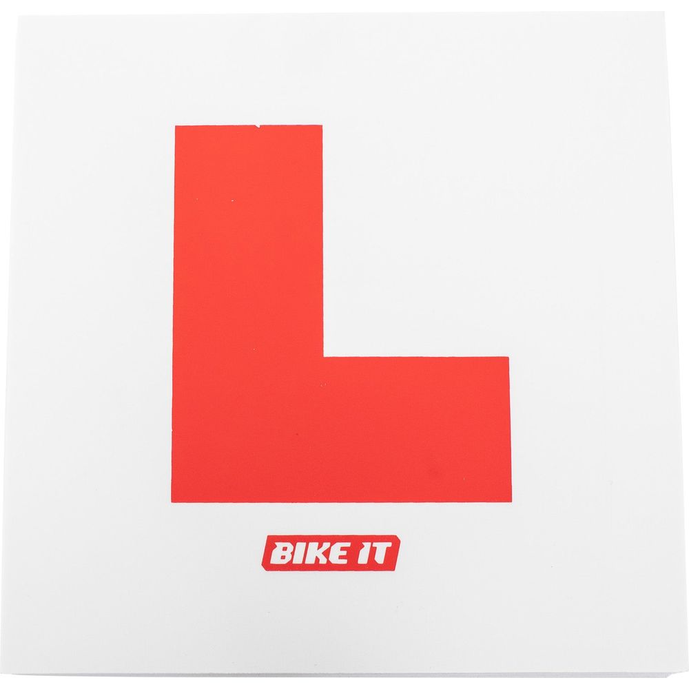 Bike It Self Adhesive L-Plates - Pack Of 10