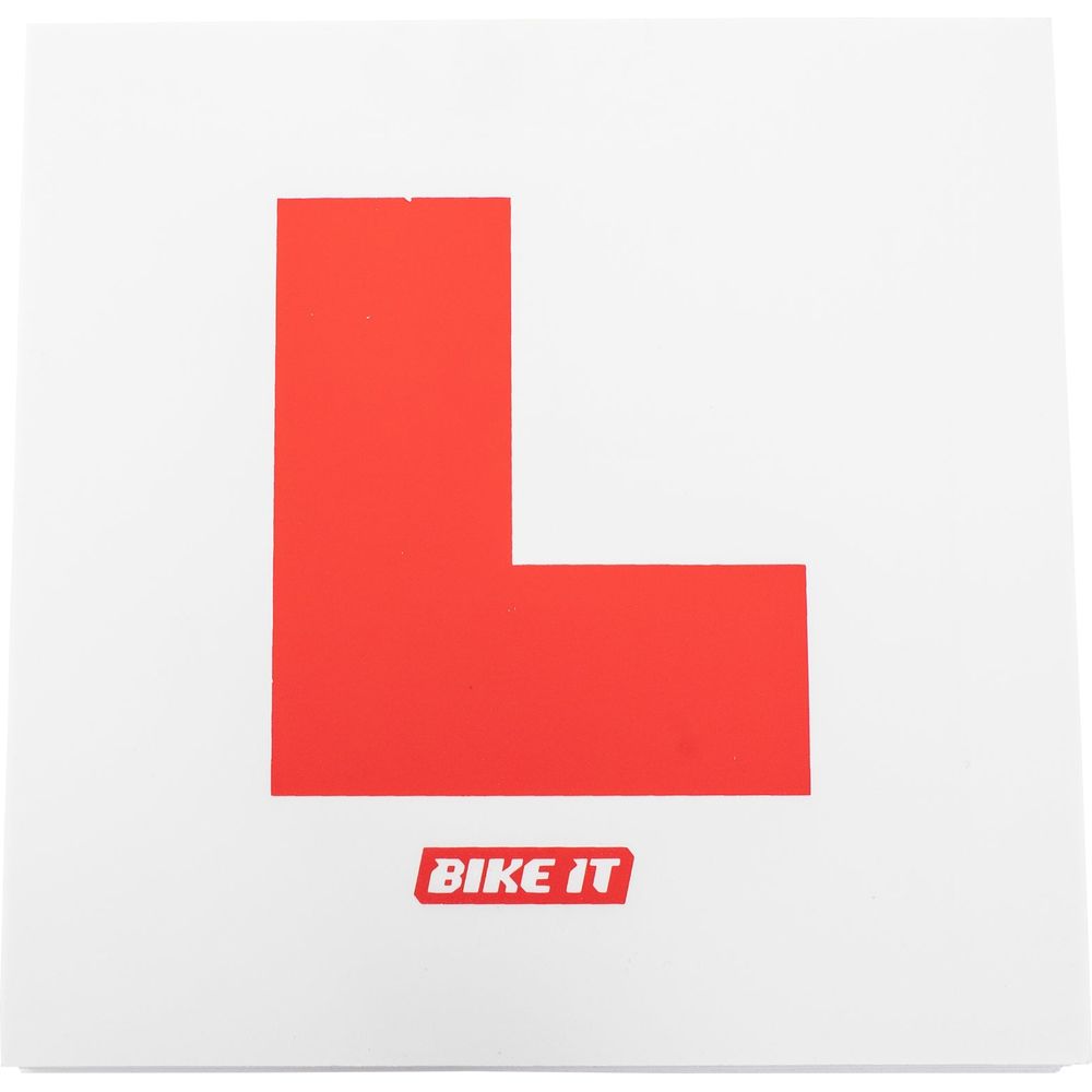 Bike It Rigid L-Plates - Pack Of 10