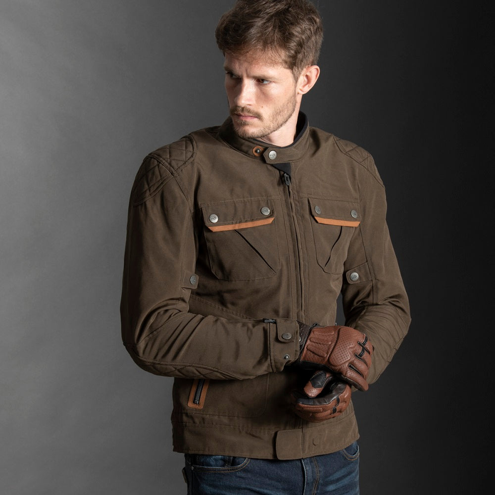 LS2 Bullet Textile Jacket Brown