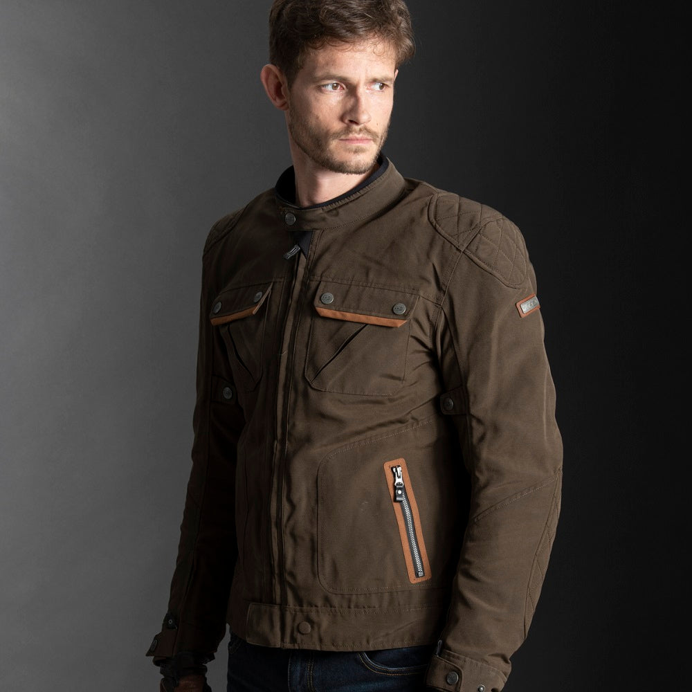 LS2 Bullet Textile Jacket Brown