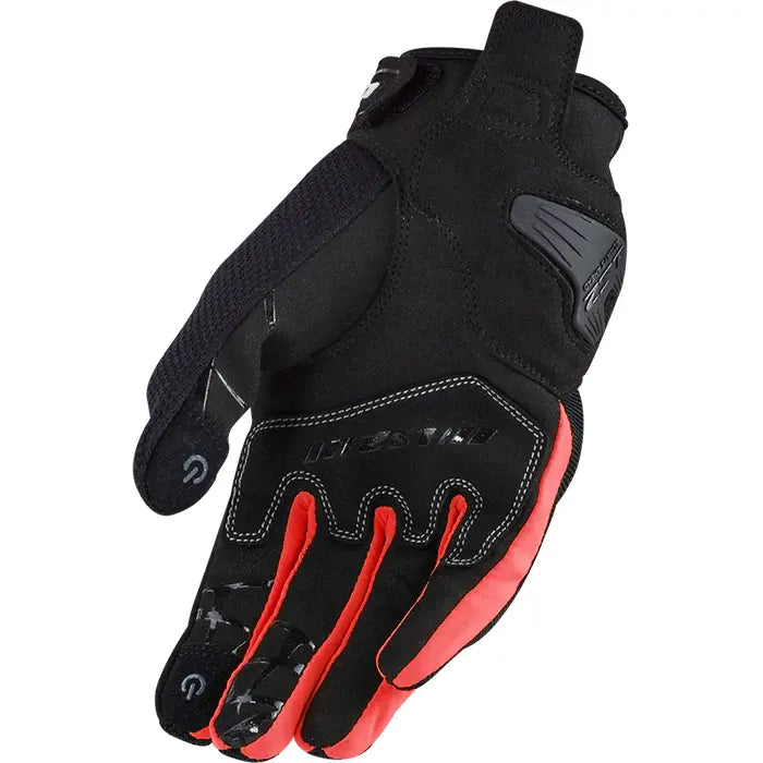LS2 Dart 2 Textile Gloves Black / Red