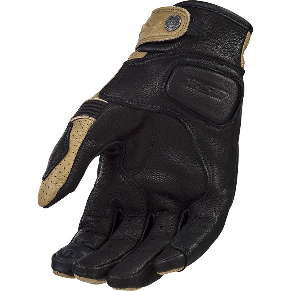 LS2 Duster Leather Gloves Brown / Black