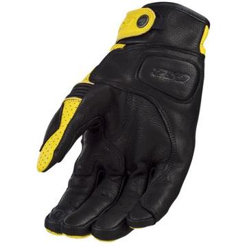 LS2 Duster Leather Gloves Mustard / Black