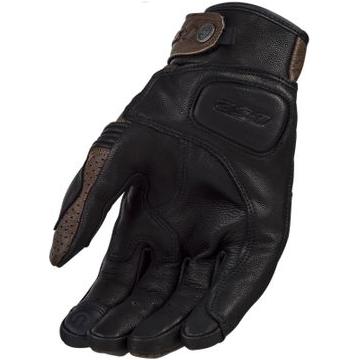 LS2 Duster Leather Gloves Tobacco / Black