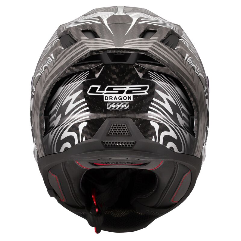 LS2 FF807 Dragon Full Face Helmet Enthum Silver - FREE UK Shipping, FREE 365 Day Returns | Moto Central