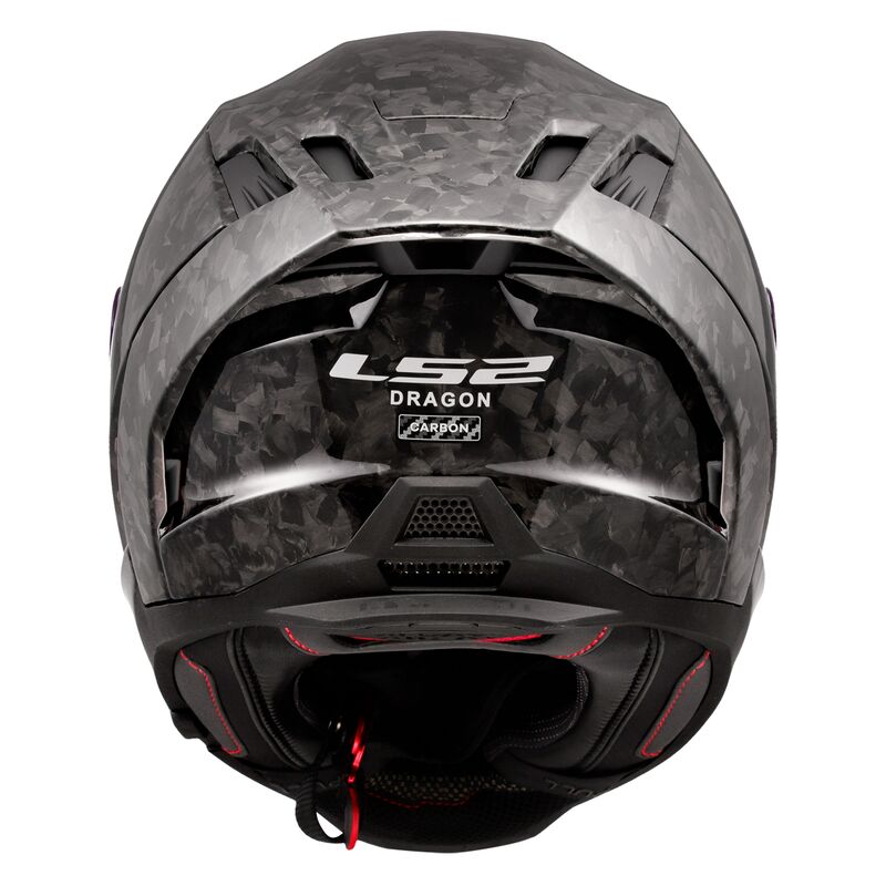 LS2 FF807 Dragon Full Face Helmet Forged Carbon - FREE UK Shipping, FREE 365 Day Returns | Moto Central