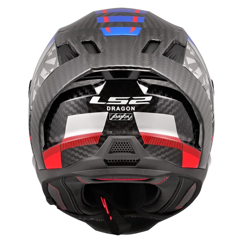LS2 FF807 Dragon Trax Blue / Red