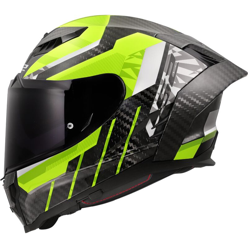 LS2 FF807 Dragon Trax Hi-Vis Yellow