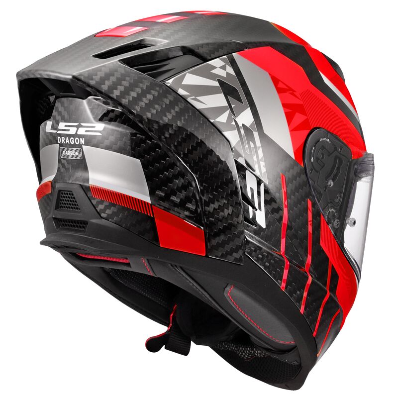 LS2 FF807 Dragon Trax Red