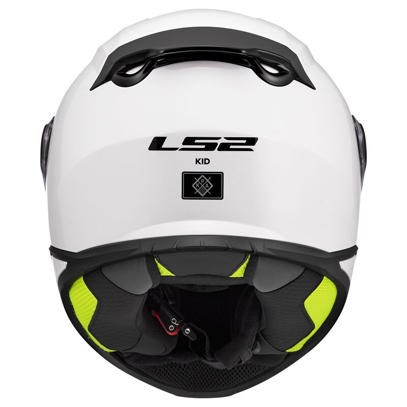 LS2 FF812 Kids Solid White