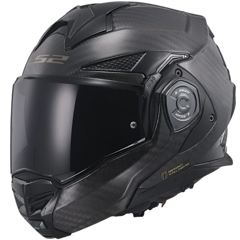 LS2 FF901 Advant X Carbon ECE 22.06 Solid Carbon
