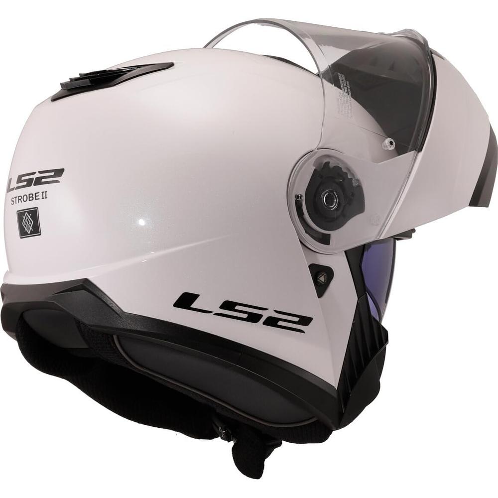 LS2 FF908 Strobe 2 ECE 22.06 Gloss White