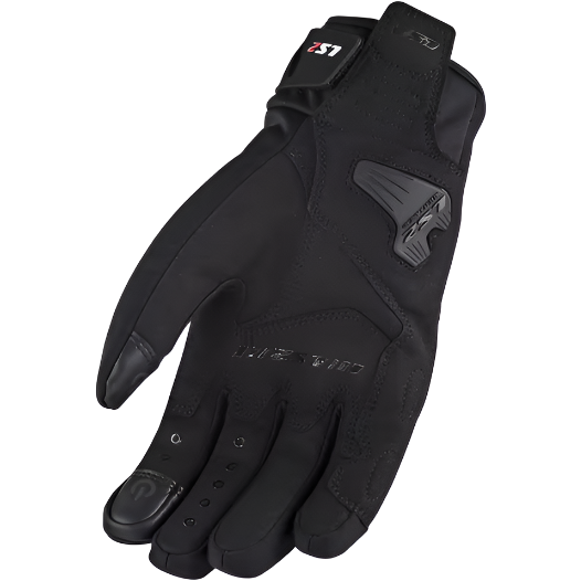 LS2 Jet 2 Ladies Textile Gloves Black