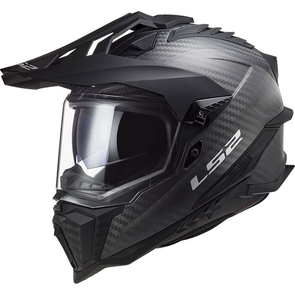 LS2 MX701 Explorer Carbon ECE 22.06 Adventure Gloss Carbon