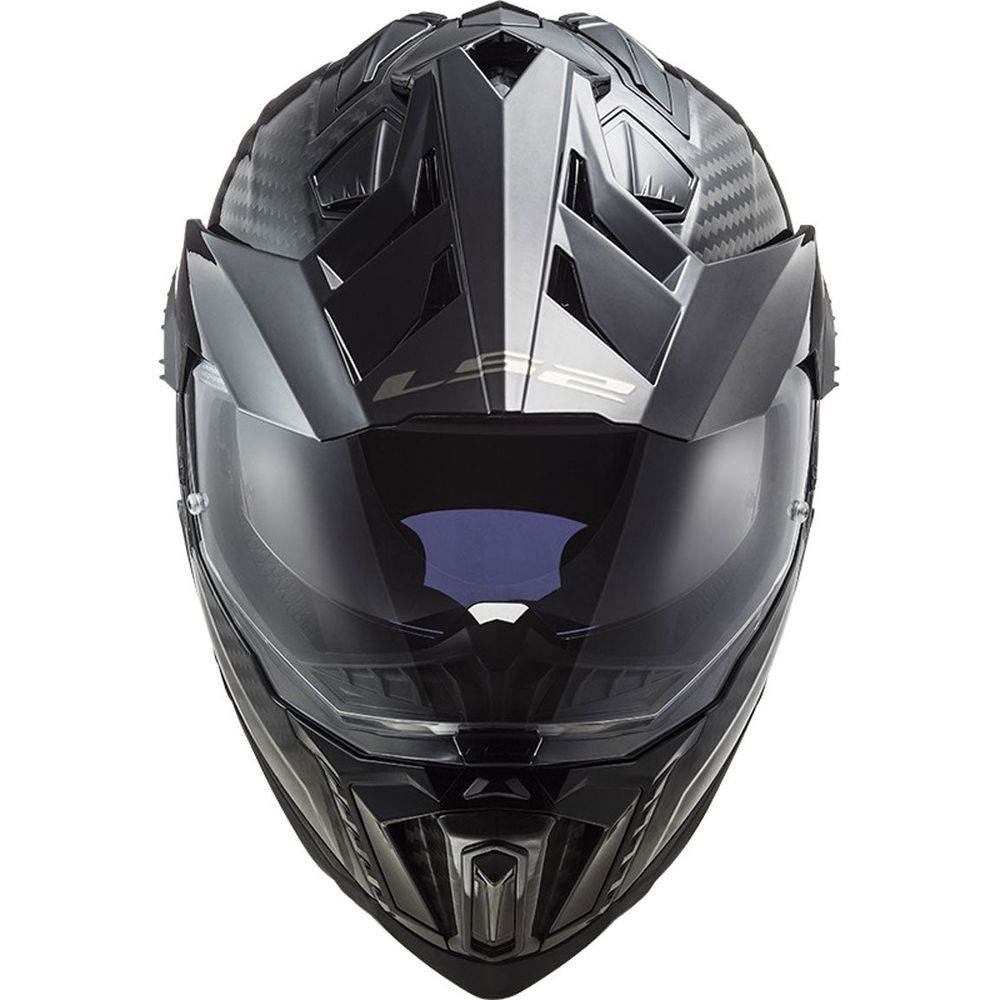 LS2 MX701 Explorer Carbon ECE 22.06 Adventure Gloss Carbon