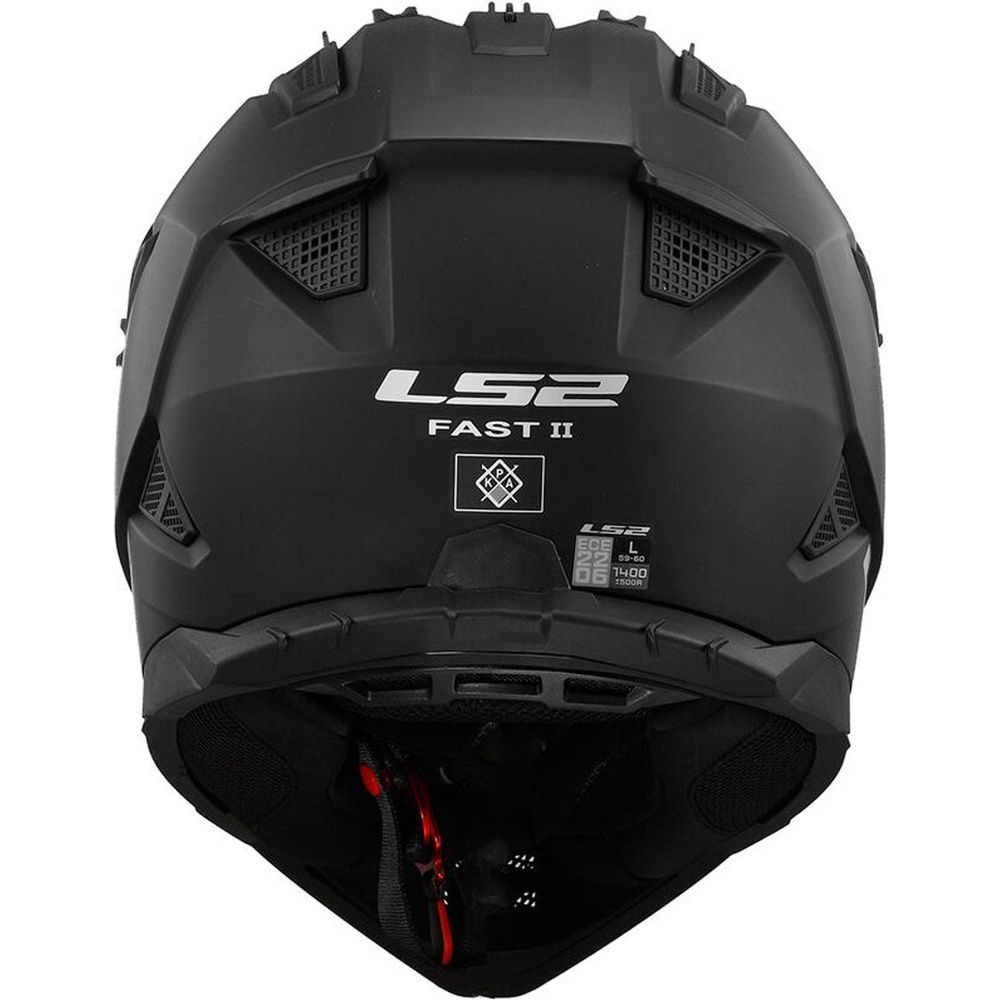 LS2 MX708 Fast 2 ECE 22.06 Solid Matt Black