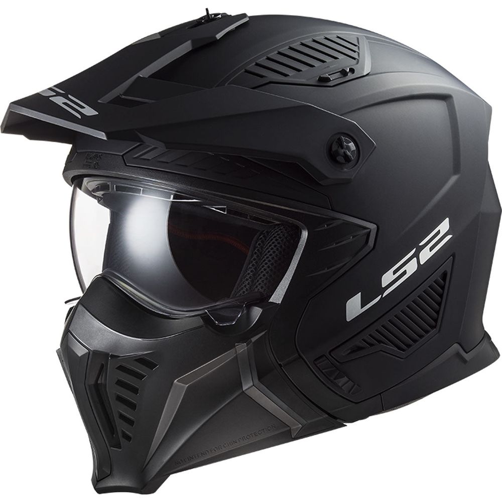 LS2 OF606 Drifter ECE 22.06 Solid Matt Black