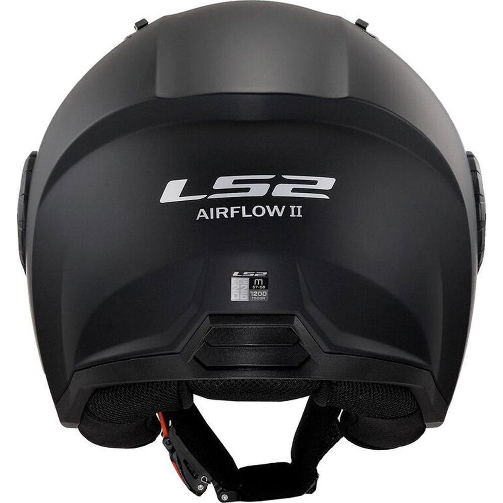 LS2 OF616 Airflow 2 ECE 22.06 Solid Matt Black