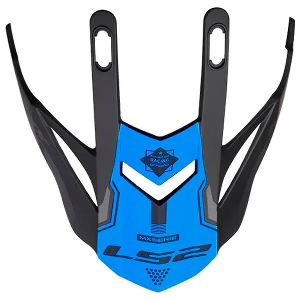LS2 Peak Cobra Blue For Pioneer Evo MX436 Helmets - FREE UK Shipping, FREE 365 Day Returns | Moto Central