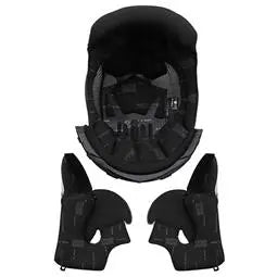 LS2 Replacement Liner Kit Black For FF800 Storm Helmets - FREE UK Shipping, FREE 365 Day Returns | Moto Central