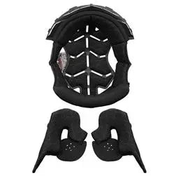 LS2 Replacement Liner Kit Black For FF902 Scope Helmets - FREE UK Shipping, FREE 365 Day Returns | Moto Central