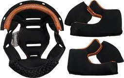LS2 Replacement Liner Kit Black For MX436 Pioneer Helmets  - FREE UK Shipping, FREE 365 Day Returns | Moto Central