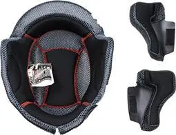 LS2 Replacement Liner Kit Grey For Airflow L OF562 Helmets - FREE UK Shipping, FREE 365 Day Returns | Moto Central