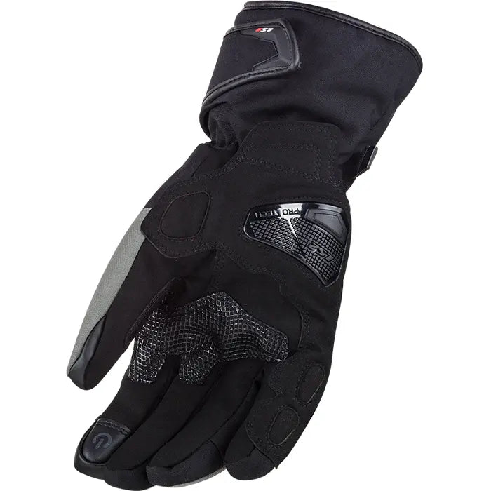 LS2 Snow Textile Gloves Black / Grey