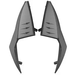 LS2 Top Air Vent Black For FF327 Challenger C / HPFC Helmets - FREE UK Shipping, FREE 365 Day Returns | Moto Central