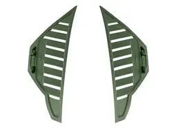 LS2 Upper Air Vent Matt Military Green For Drifter OF606 Helmets - FREE UK Shipping, FREE 365 Day Returns | Moto Central