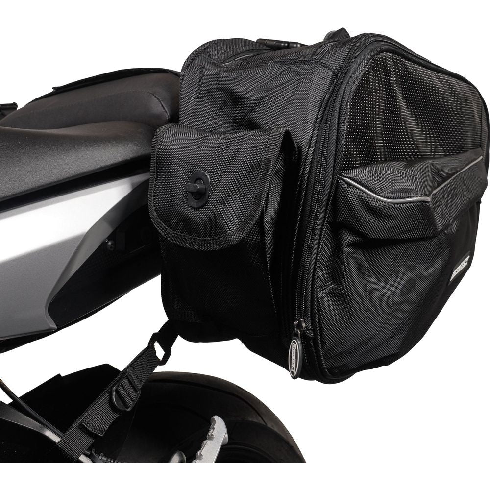 BikeTek Urbano Motorcycle Panniers Soft Luggage Saddle Bags
