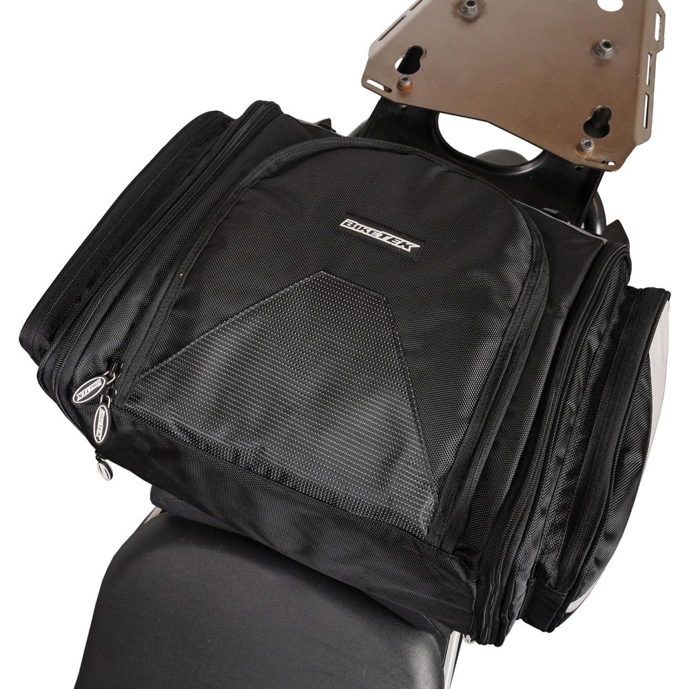BikeTek Urbano Motorcycle Tail Pack Black