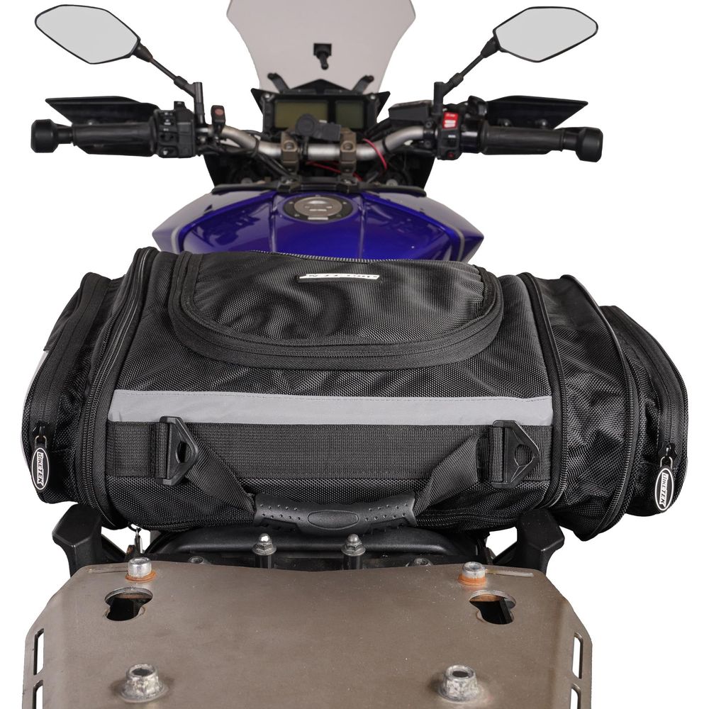 BikeTek Urbano Motorcycle Tail Pack Black