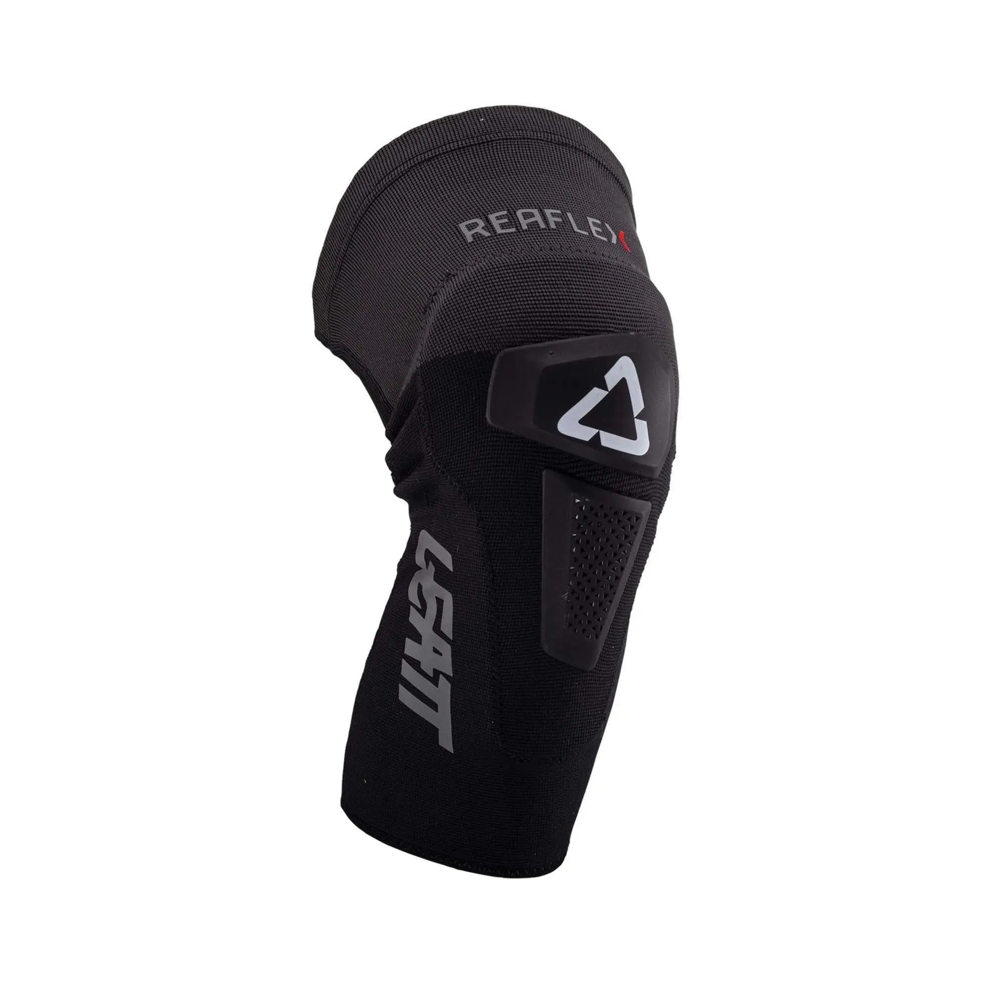 Leatt Reaflex Hybrid Knee Guard Black - FREE UK Shipping, FREE 365 Day Returns | Moto Central