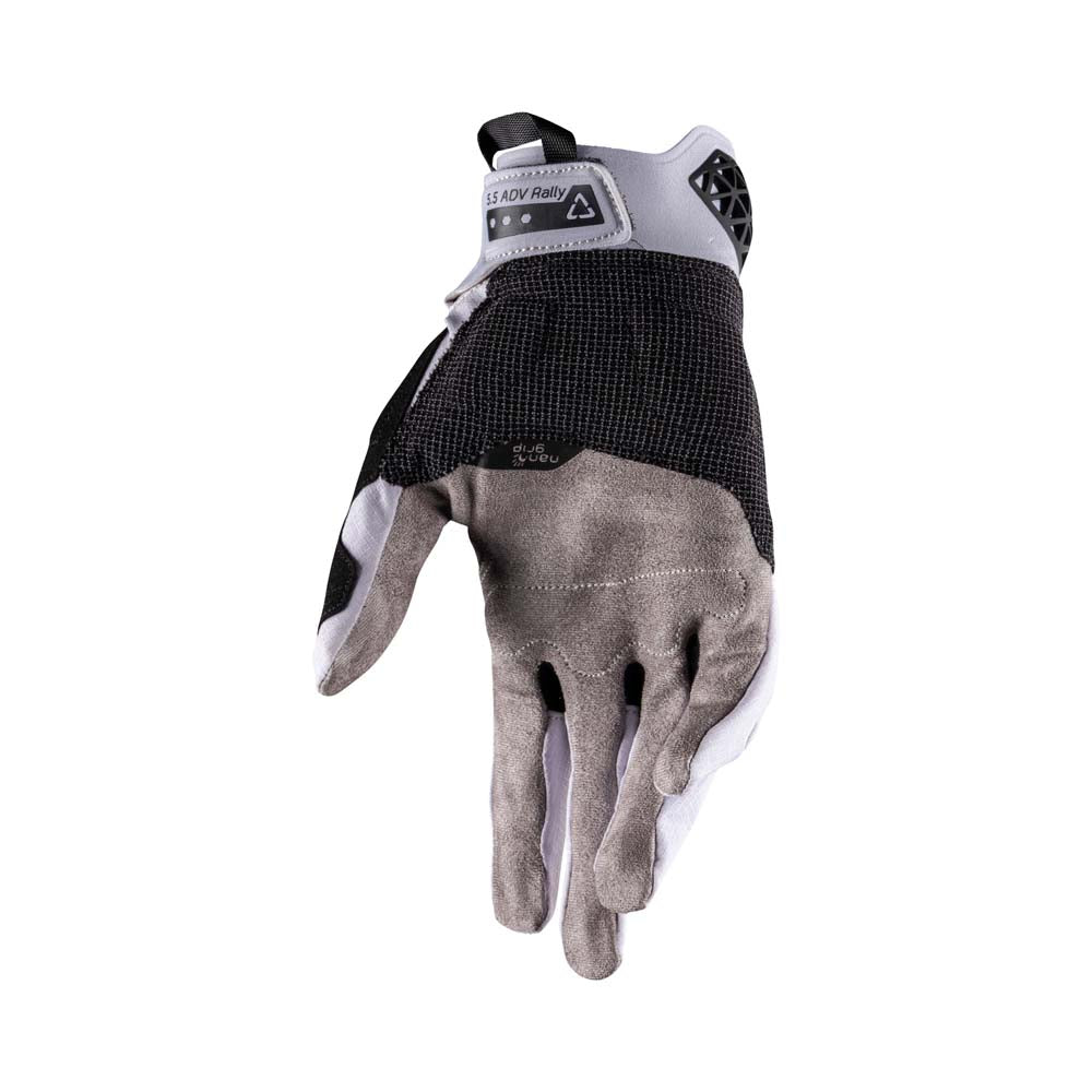 Leatt ADV Rally 5.5 Textile Gloves Grey - FREE UK Delivery, FREE 365 Day Returns | Moto Central