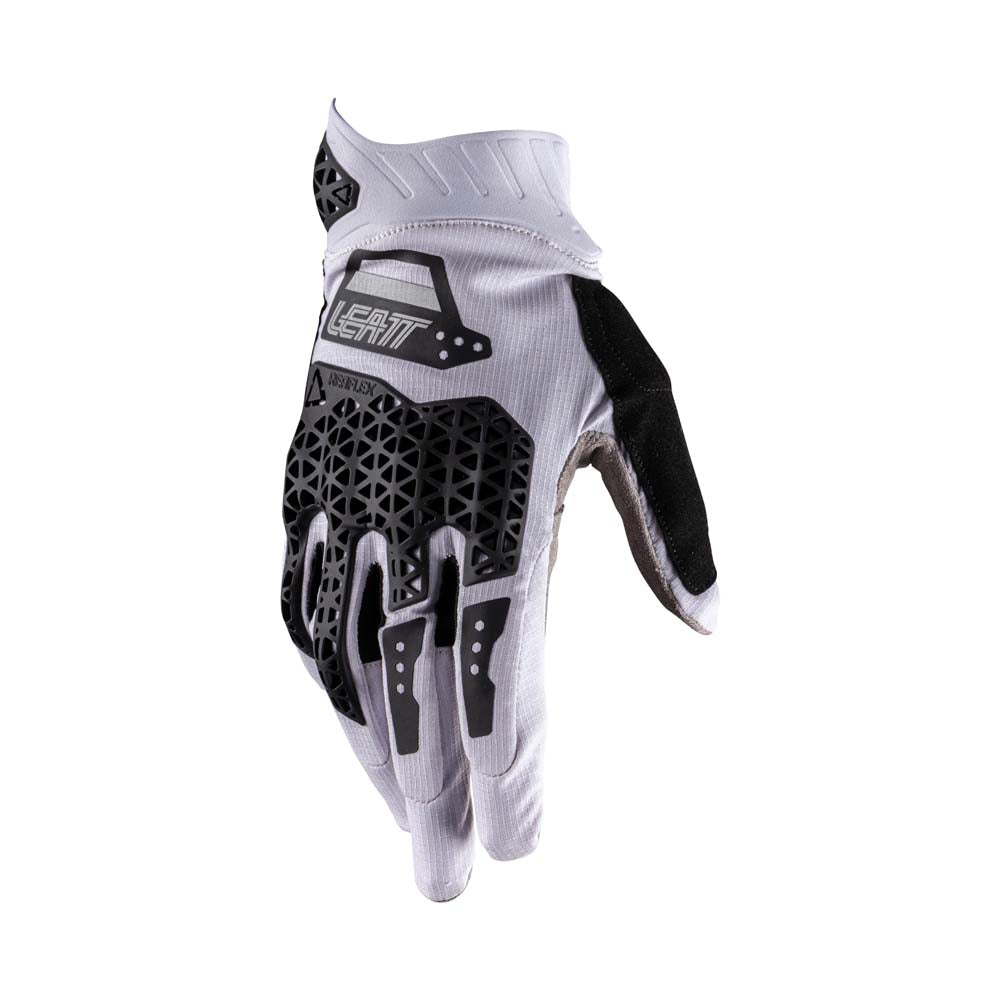 Leatt ADV Rally 5.5 Textile Gloves Grey - FREE UK Delivery, FREE 365 Day Returns | Moto Central