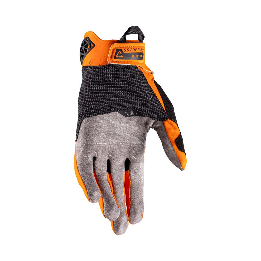 Leatt ADV Rally 5.5 Textile Gloves Orange - FREE UK Delivery, FREE 365 Day Returns | Moto Central