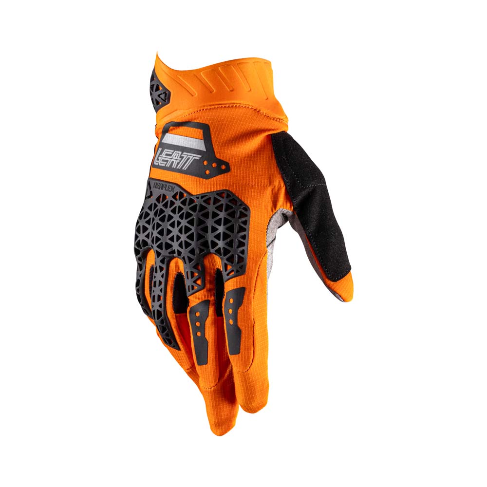 Leatt ADV Rally 5.5 Textile Gloves Orange - FREE UK Delivery, FREE 365 Day Returns | Moto Central