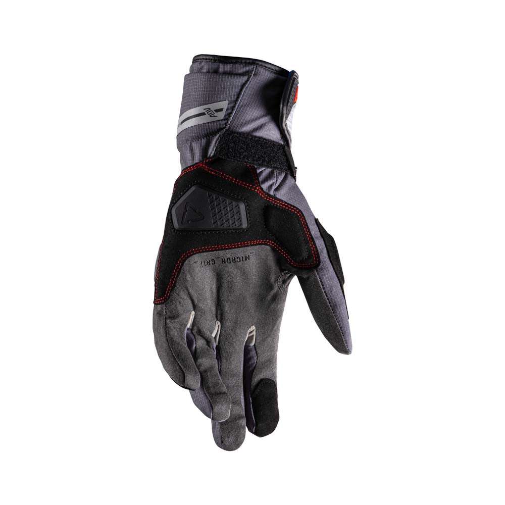 Leatt ADV HydraDri 6.5 Textile Gloves Iron Grey - FREE UK Delivery, FREE 365 Day Returns | Moto Central