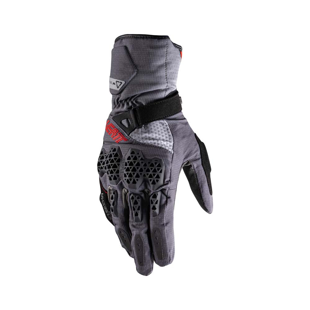 Leatt ADV HydraDri 6.5 Textile Gloves Iron Grey - FREE UK Delivery, FREE 365 Day Returns | Moto Central