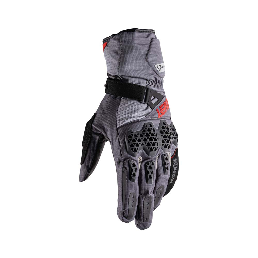 Leatt ADV HydraDri 6.5 Textile Gloves Iron Grey - FREE UK Delivery, FREE 365 Day Returns | Moto Central