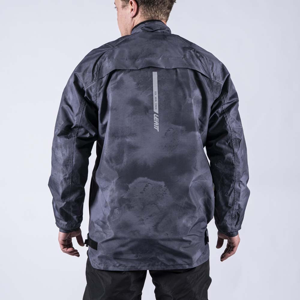 Leatt ADV Rain Cover Jacket Camo Black / Grey