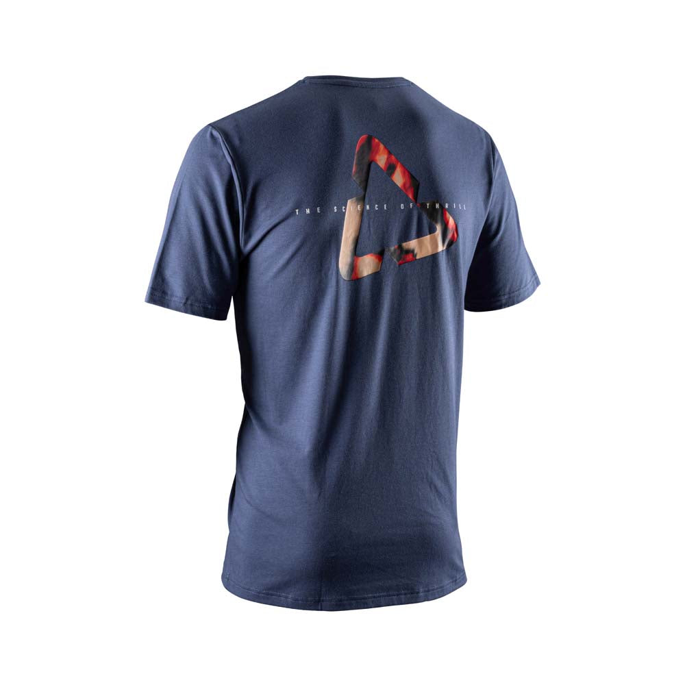 Leatt Core T-Shirt Denim Blue - FREE UK Delivery, FREE 365 Day Returns | Moto Central
