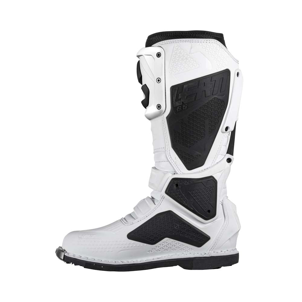 Leatt Moto 6.5 Motocross Boots White - FREE UK Delivery, FREE 365 Day Returns | Moto Central