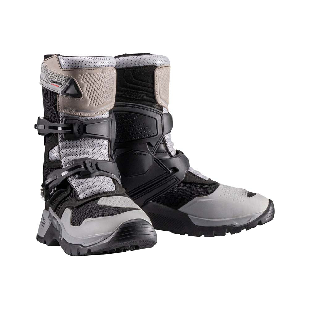 Leatt ADV X-Flow 7.5 Short Adventure Boots Black / Grey