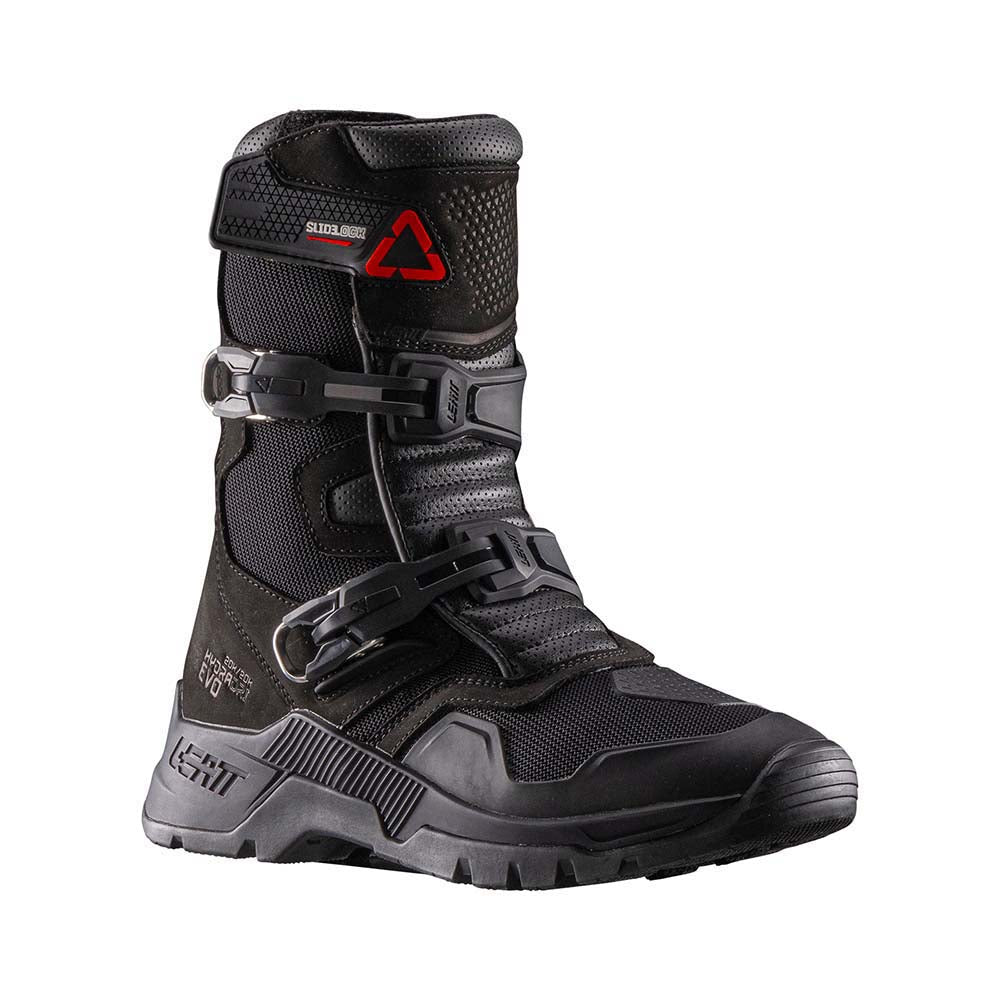 Leatt ADV X-Flow 7.5 Short Adventure Boots Black
